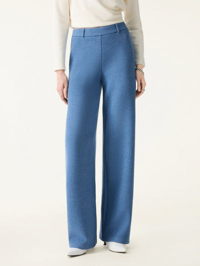 Essential FuzzLuxe Mid Rise Straight Leg Pull-on Pants