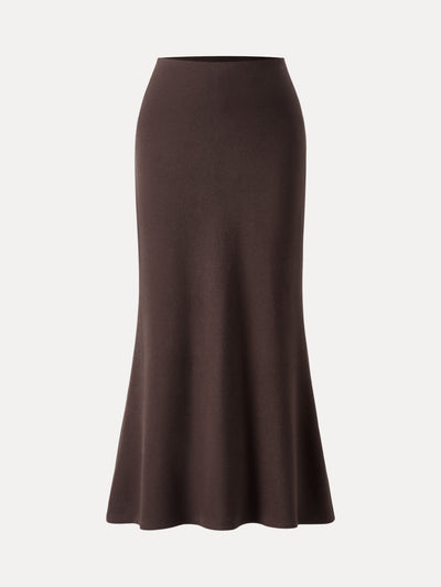 MaxWarm Tummy-Control Flared Maxi Skirt