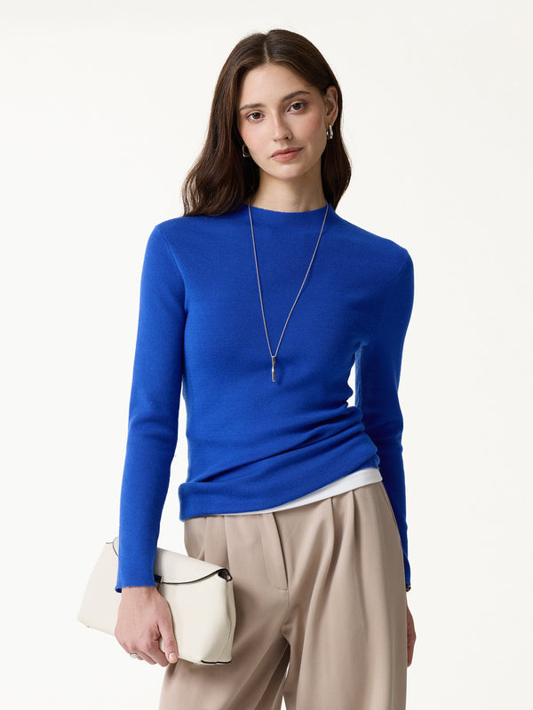 OGLmove The Everyday Ultrafine Merino Sweater Ultramarine Blue XXS